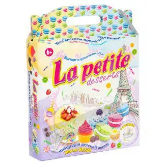 Набір для дитячого ліплення La petite desserts 6+ (великий) купити гру в інтернет-магазині ReadMe