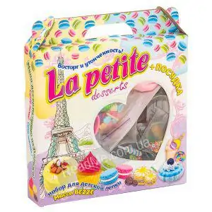 Набір для ліплення La petite desserts 5+ купити гру в інтернет-магазині ReadMe