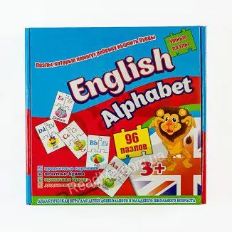 Пазли: English alphabet (Англійський алфавіт) - купити гру в інтернет-магазині ReadMe