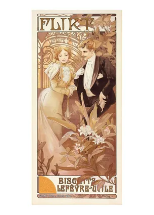 Flirt, c. 1895-1900