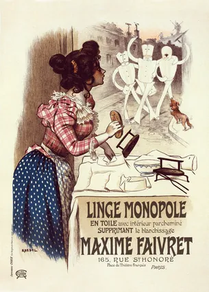 Linge Monopole Maxime Faivret Paris, 1900