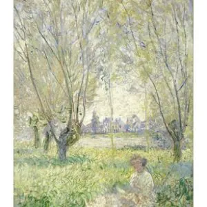 Woman Seated under the Willows, 1880