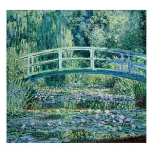 Water Lilies and Japanese Bridge, 1899