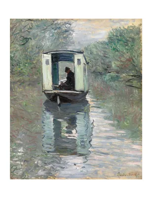 The Studio Boat (Le Bateau-atelier), 1876