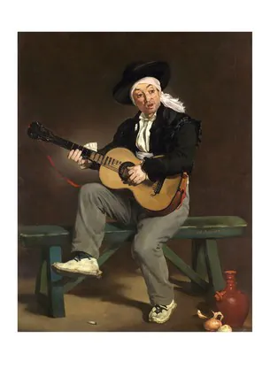 Испанский певец, 1860 г.