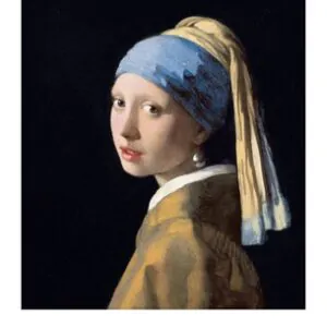Девушка с жемчужной серьгой, 1665 г.