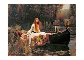 Леди из Шалотта, 1888 г.