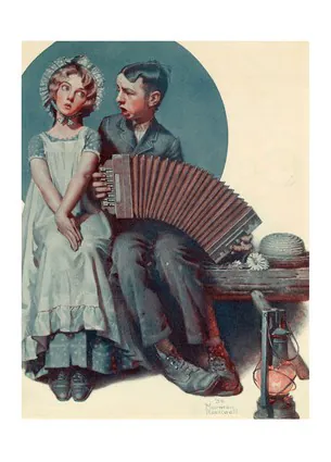 Аккордеонная серенада, 1924 год