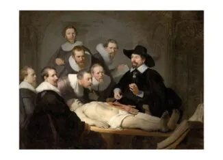 The Anatomy Lesson of Dr Nicolaes Tulp, 1632