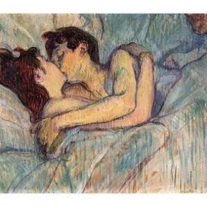 In Bed, The Kiss, 1892