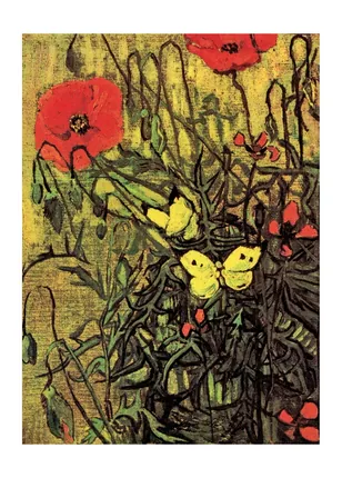Poppies and Butterflies. 1890