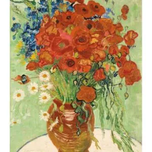 Vase with Cornflowers and Poppies, 1887