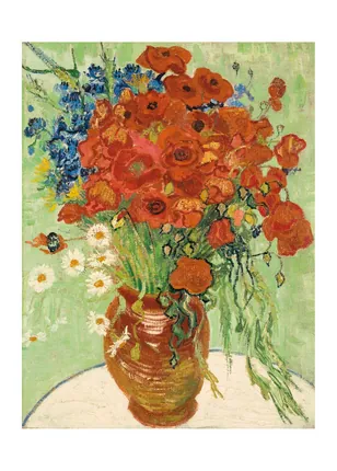 Vase with Cornflowers and Poppies, 1887
