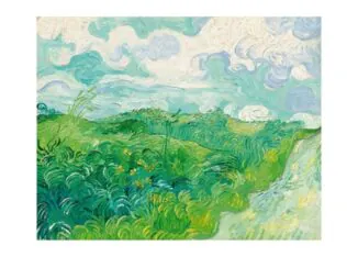 Green Wheat Fields, Auvers