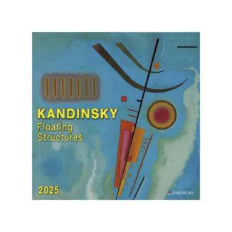 Календарь настенный 2025 Wassily Kandinsky - Floating Structures. Тушита