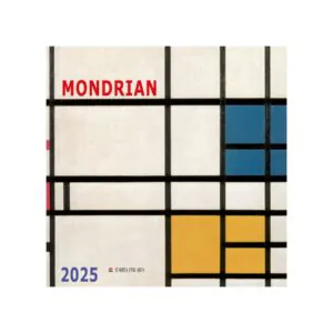 Календар настінний 2025 Piet Mondrian. Tushita