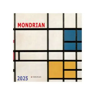 Календар настінний 2025 Piet Mondrian. Tushita