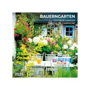 Календарь настенный 2025 Cottage Garden/Bauerngarten. Тушита