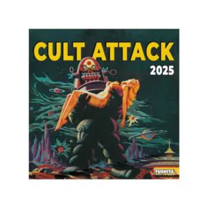 Календар настінний 2025 Cult Attack. Tushita