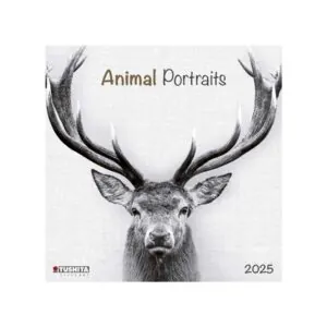 Календар настінний 2025 Animals Protraits. Tushita